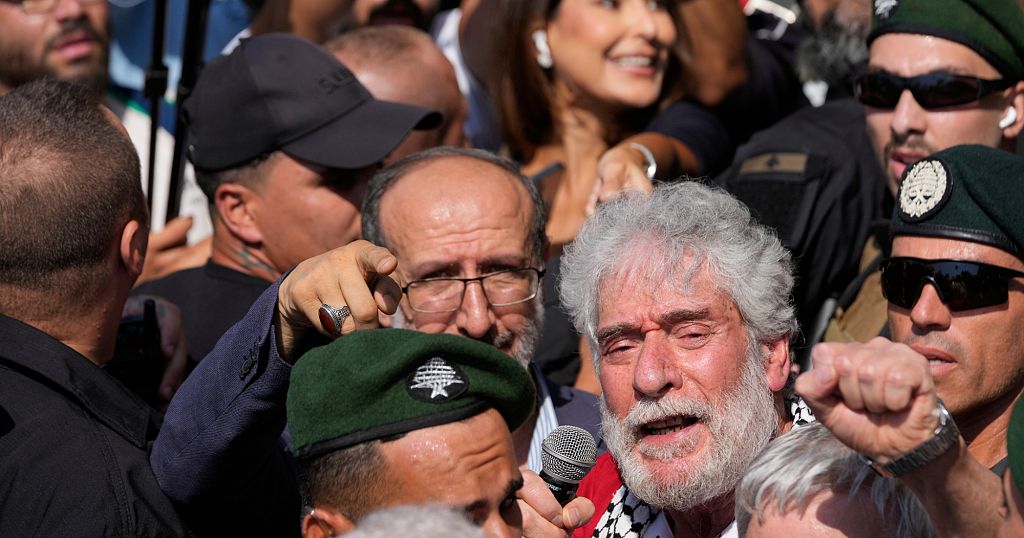 Georges Abdallah receives hero’s welcome in Beirut after 40 years in French prison | Africanews