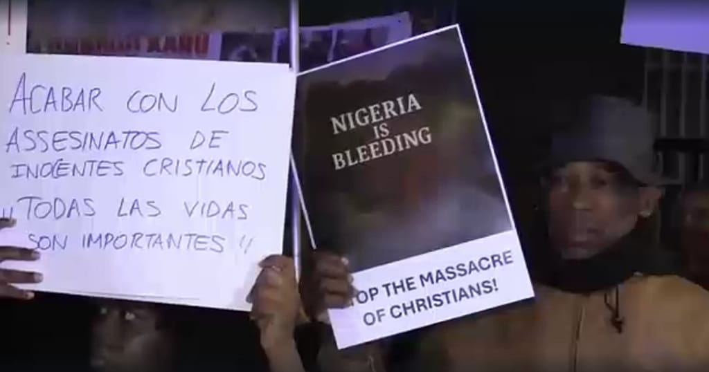 Hundreds protest in Spain in support of Christians kidnapped in Nigeria | Africanews